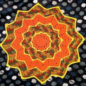 Baby Security Blanket Fall Colors